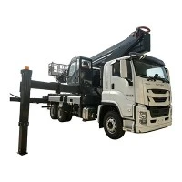 Piattaforma di lavoro aereo montata su camion da 56 m su telaio ISUZU